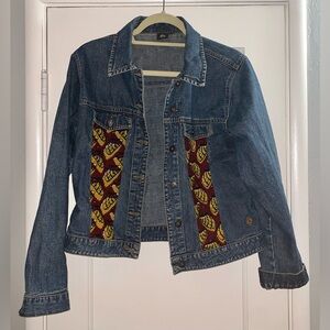 Madewell Uganda fabric denim jacket